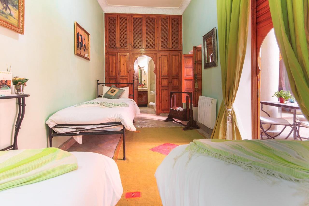 Riad Couleurs Du Sud Marrakesh Buitenkant foto