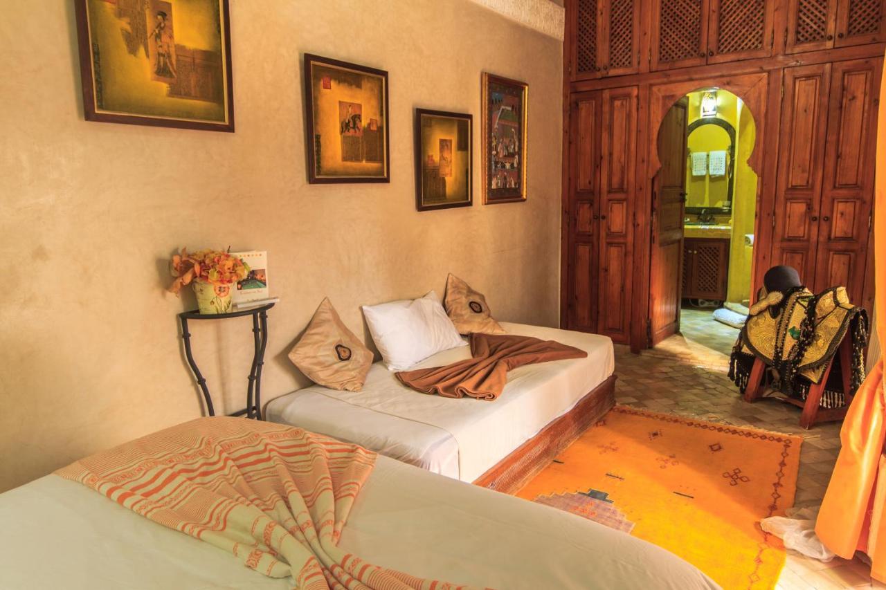 Riad Couleurs Du Sud Marrakesh Buitenkant foto